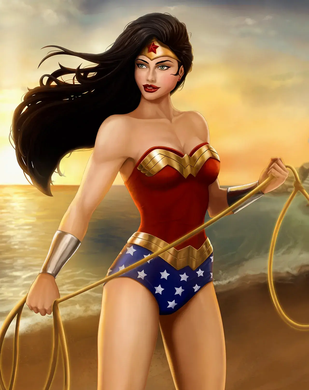 Wonder Woman Fanart by André Martins Illustrator