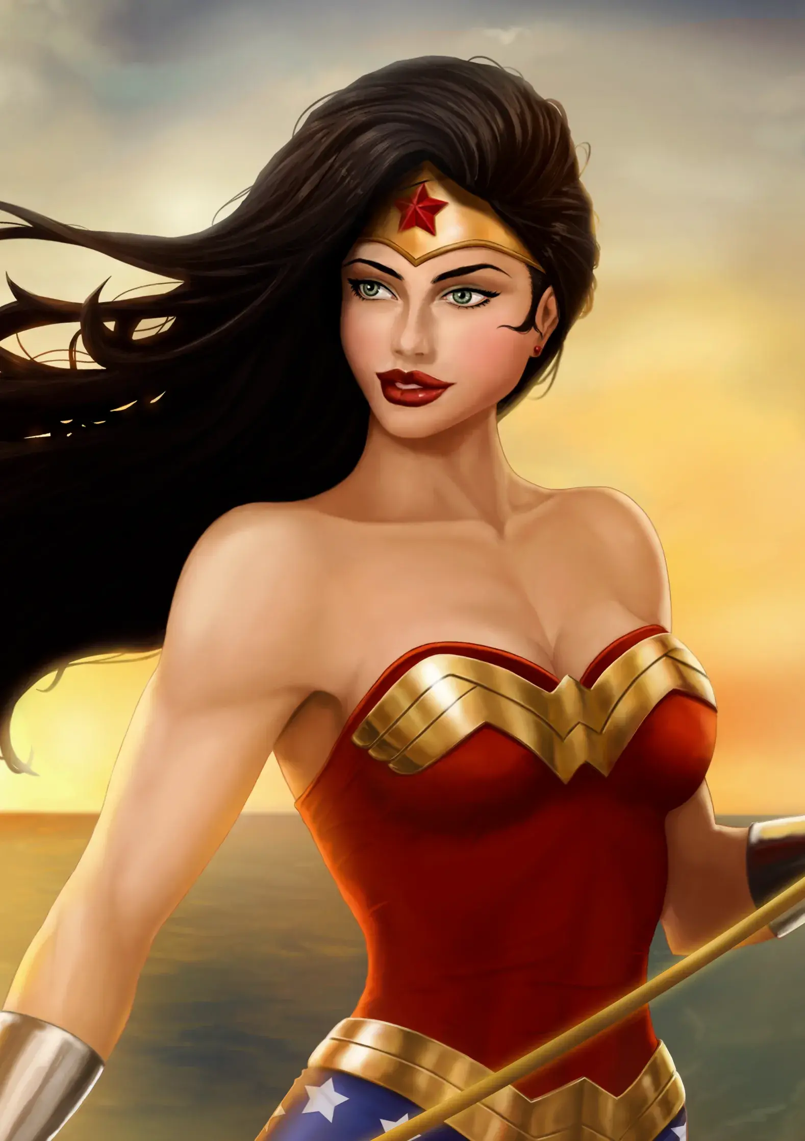 Wonder Woman Fanart by André Martins Illustrator