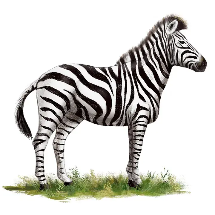 Zebra - Ilustrada por André Martins